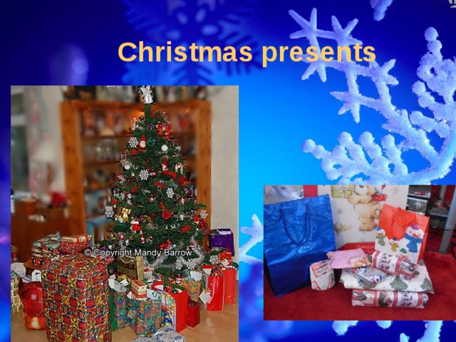  Christmas presents 