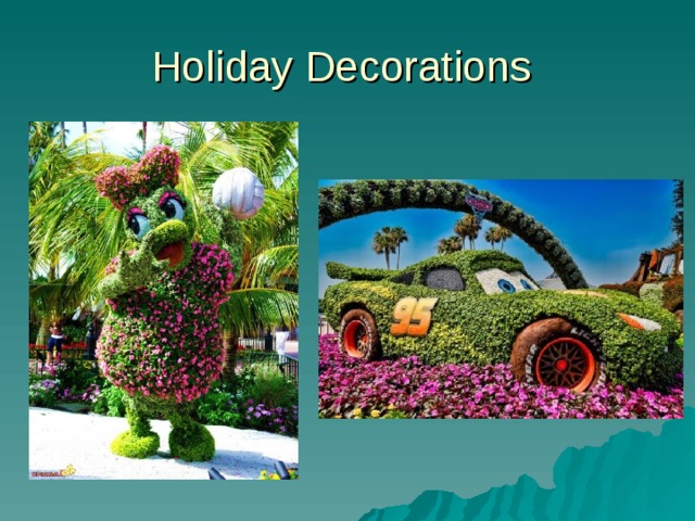 Holiday Decorations 