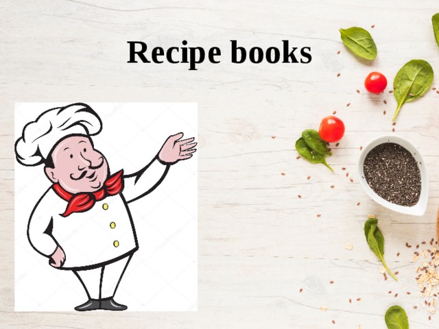Recipe books 