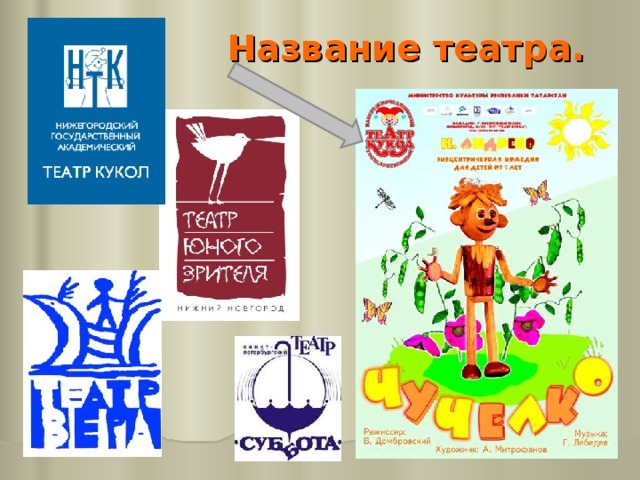 Название театра.