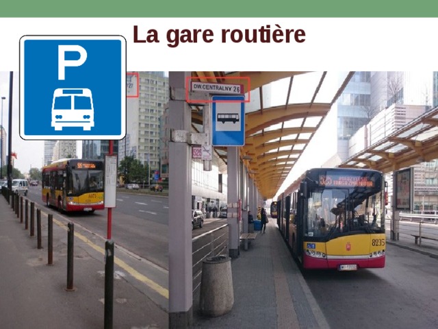 La gare routière 