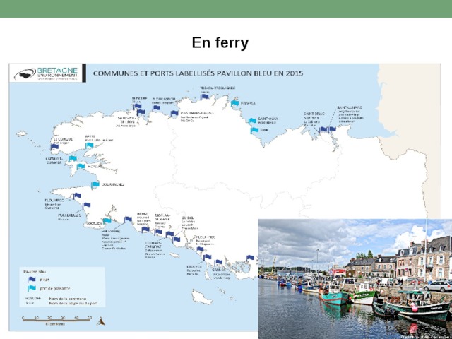 En ferry  