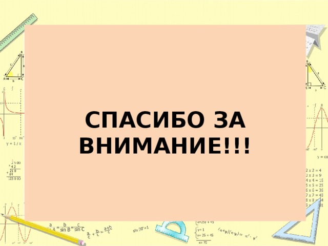    Спасибо за внимание!!! 