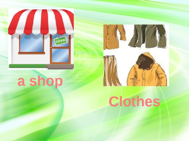 a shop Clothes 