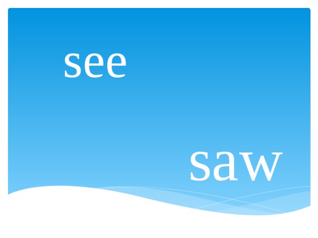 see saw 
