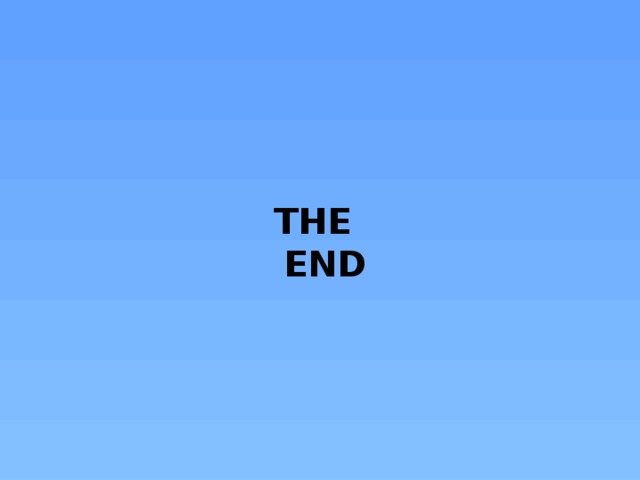 The end 