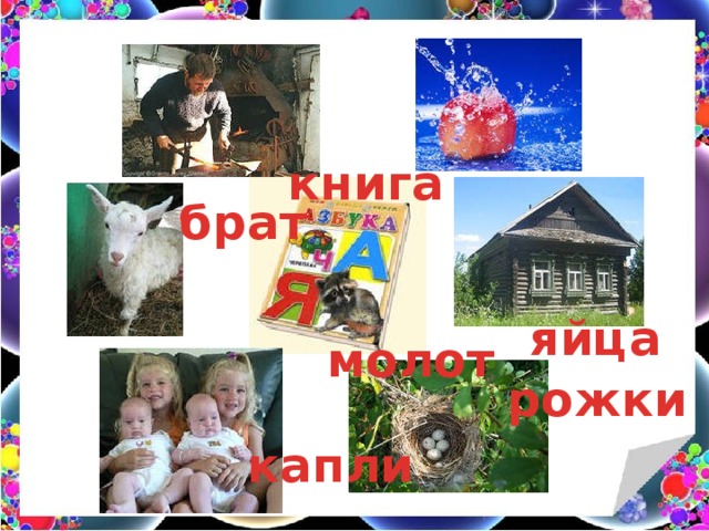 книга брат яйца молот рожки капли 