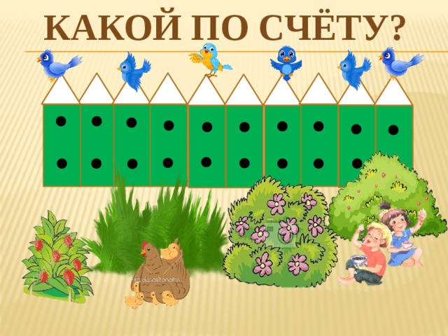 КАКОЙ ПО СЧЁТУ? 