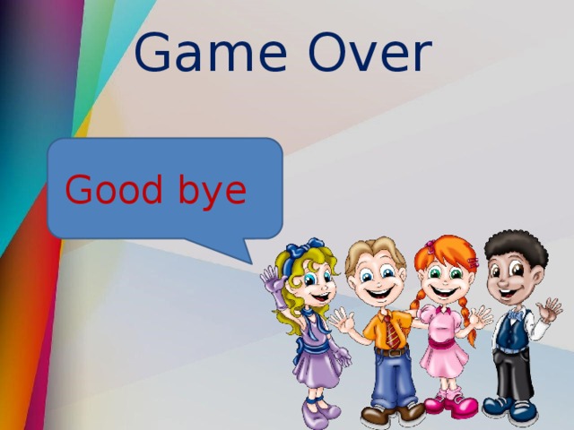 Game Over Good bye 
