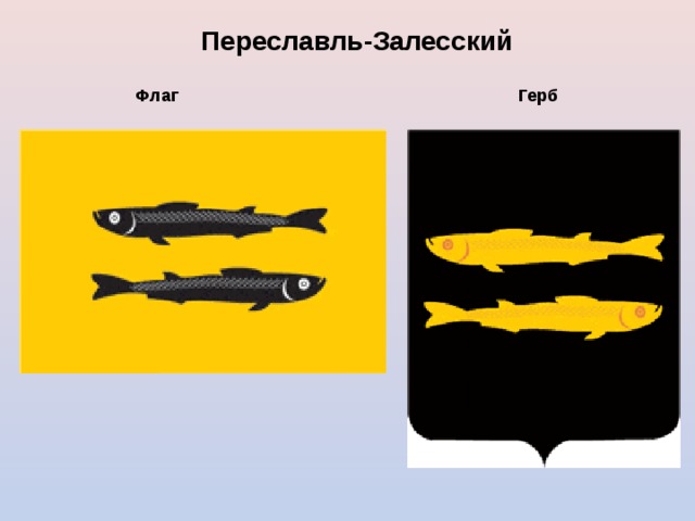 Переславль-Залесский Флаг  Герб  