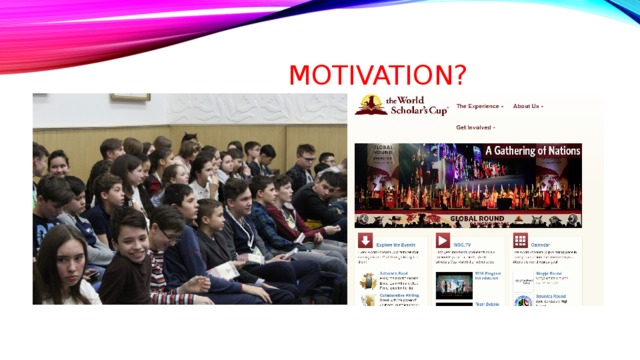 Motivation? 