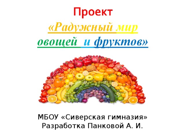 МБОУ «Сиверская гимназия»  Разработка Панковой А. И. 