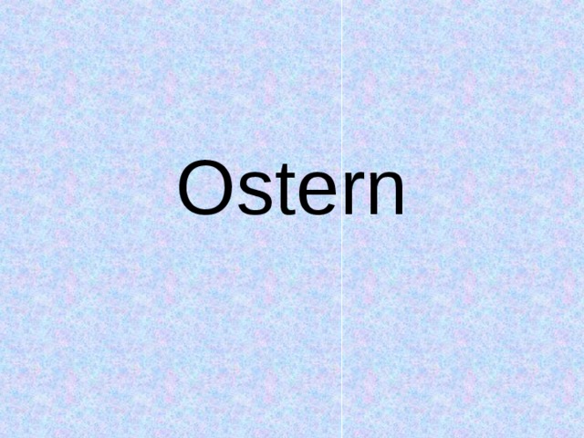 Ostern 