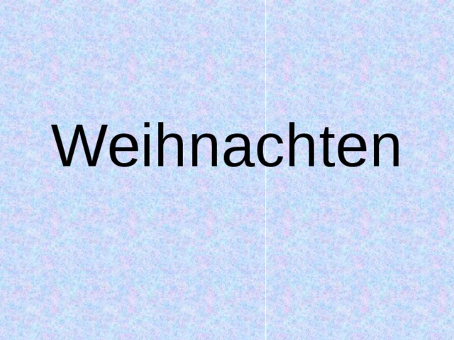Weihnachten 