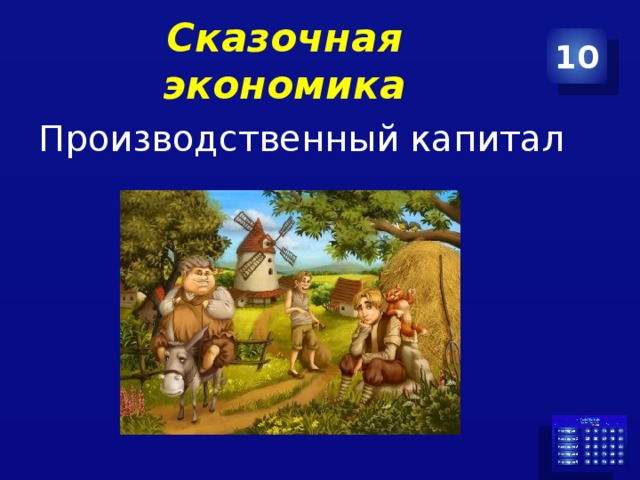 Сказочная экономика 10 Производственный капитал 