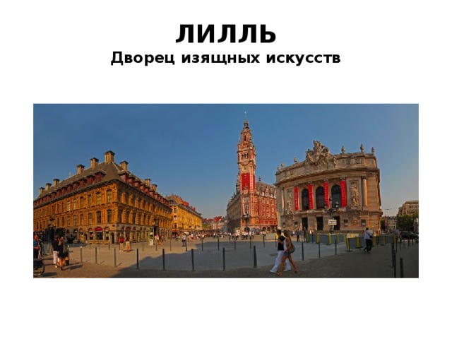 ЛИЛЛЬ  Дворец изящных искусств 