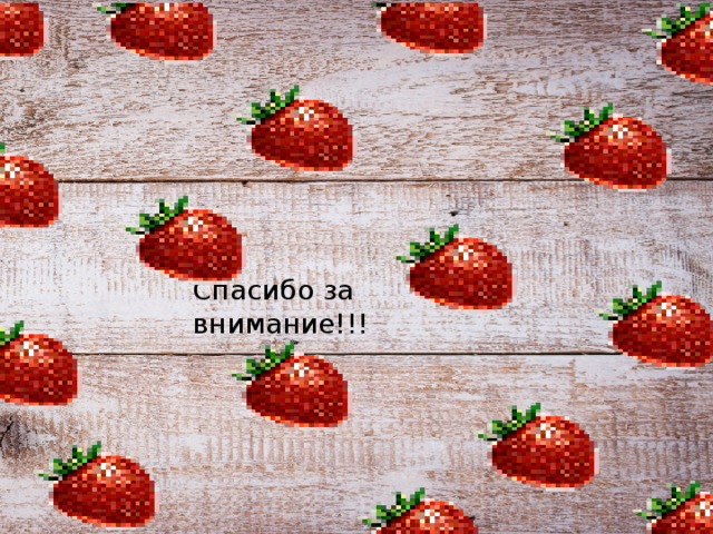 Спасибо за внимание!!! 