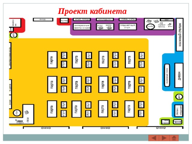 Проект кабинета 