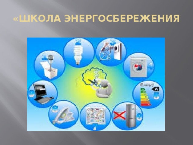 «ШКОЛА ЭНЕРГОСБЕРЕЖЕНИЯ 