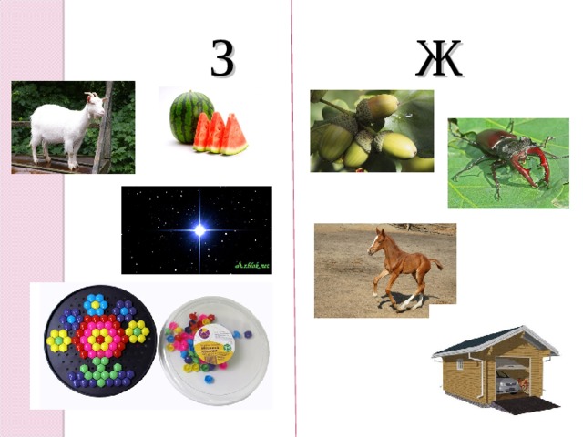   З     Ж 