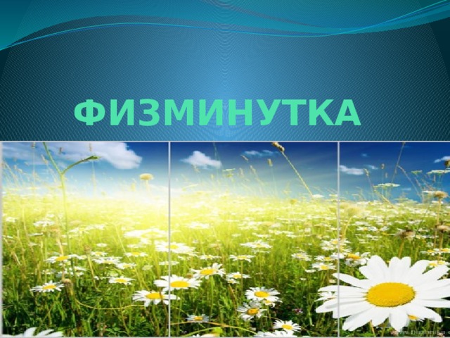 ФИЗМИНУТКА 