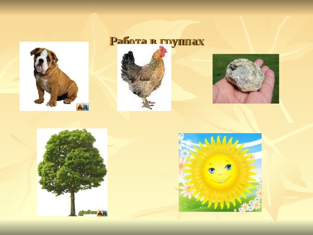 Работа в группах 