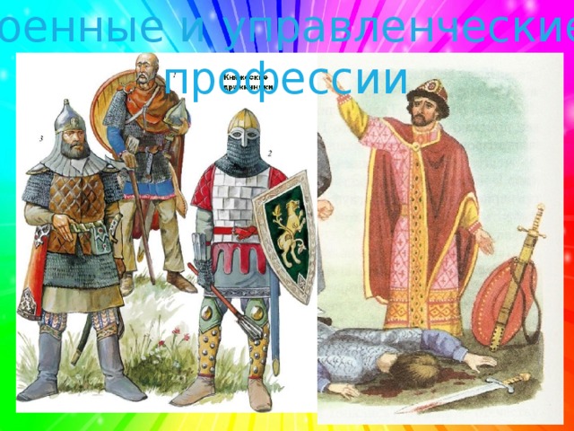 Военные и управленческие профессии 