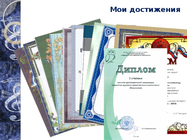 Мои достижения 