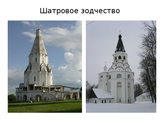 Шатровое зодчество 