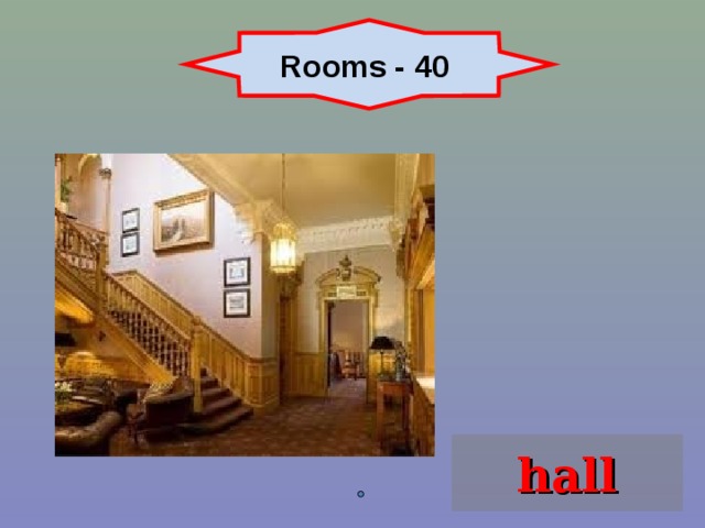 Rooms - 40 hall 