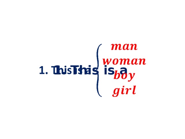 1. This is a   