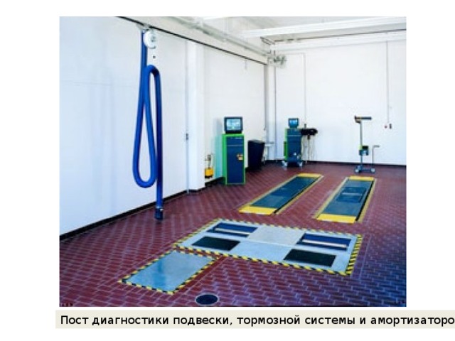 Пост диагностики подвески, тормозной системы и амортизаторов 