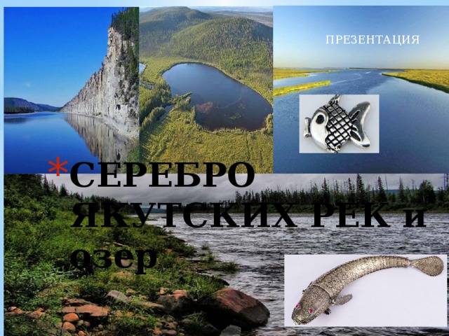 ПРЕЗЕНТАЦИЯ СЕРЕБРО ЯКУТСКИХ РЕК и озер 