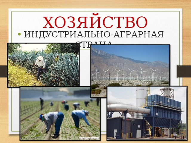 ХОЗЯЙСТВО ИНДУСТРИАЛЬНО-АГРАРНАЯ СТРАНА 