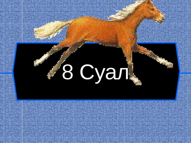 8 Суал  