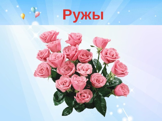 Ружы