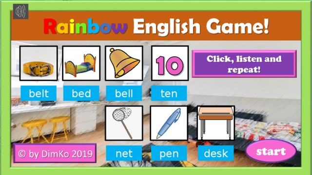belt bed bell ten desk net pen 