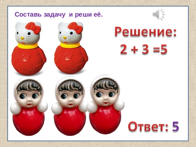 Составь задачу и реши её. 