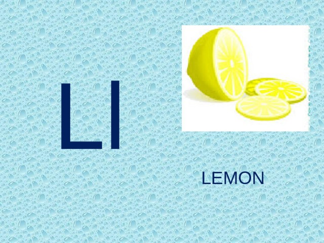  Ll LEMON 