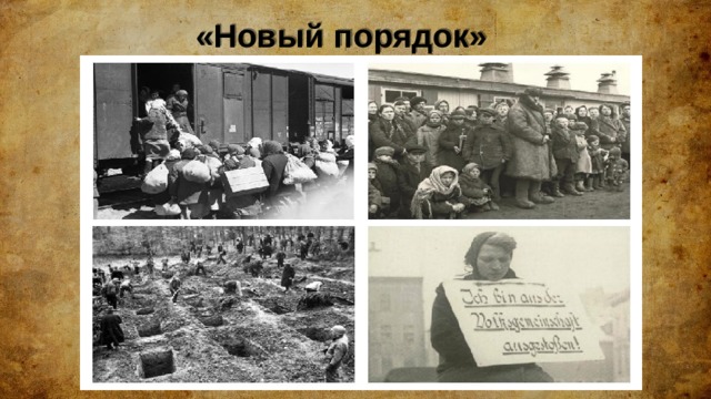 «Новый порядок» 