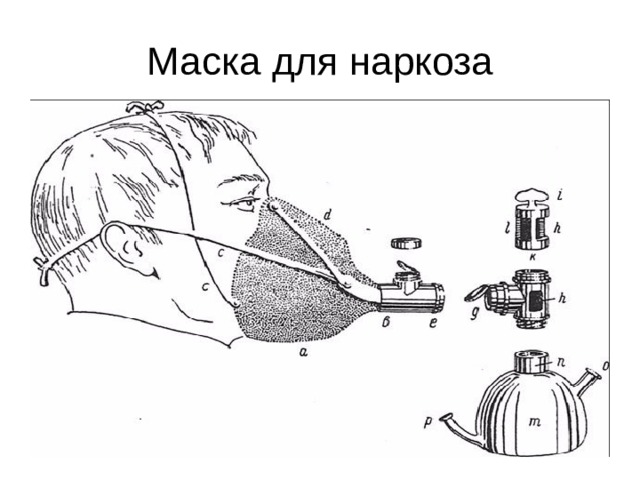 Маска для наркоза  