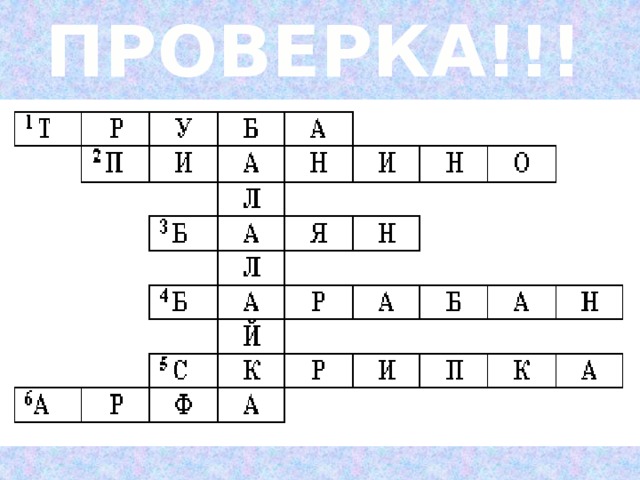 ПРОВЕРКА!!! 