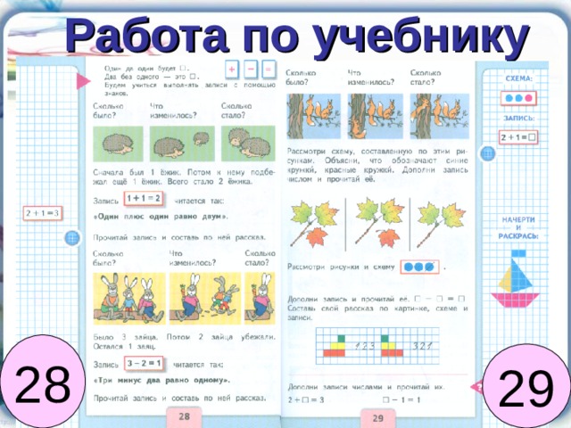 Работа по учебнику 28 29 