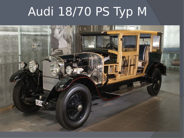 Audi 18/70 PS Typ M 