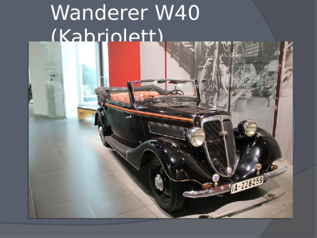Wanderer W40 (Kabriolett) 