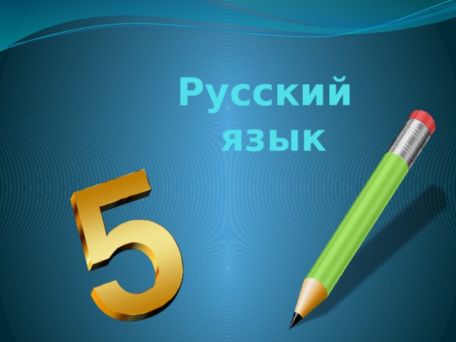 Русский язык  