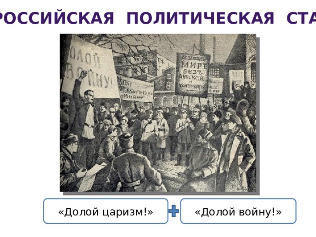 Всероссийская политическая стачка «Долой царизм!» «Долой войну!» 