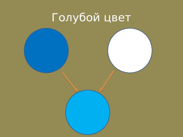 Голубой цвет 