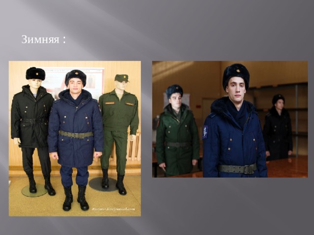 Зимняя : 