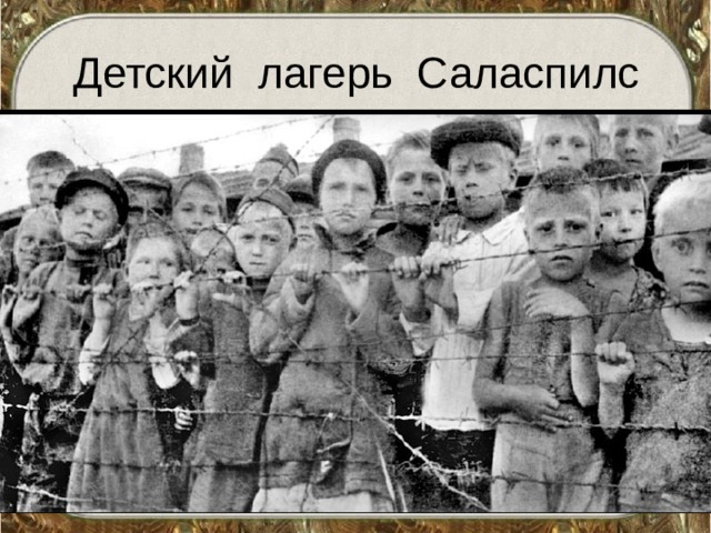 Детский лагерь Саласпилс 
